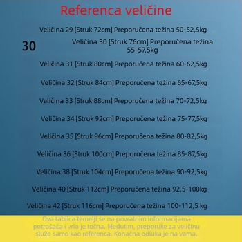Muške hlače od korduroja, visokim strukom, opuštenog ravnog kroja, jesensko-zimske ležerne hlače