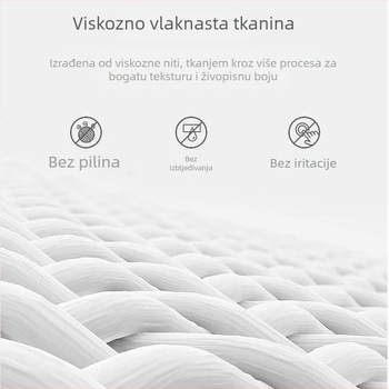 Oversize top bez rukava s poluvratnim ovratnikom i izvezen na glatkoj tkanini, proljeće 2025