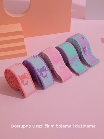 Dječja trenažna elastična traka za ples, s 10 i 12 slotova, TP tkanina, Bennashi, šifra 6291
