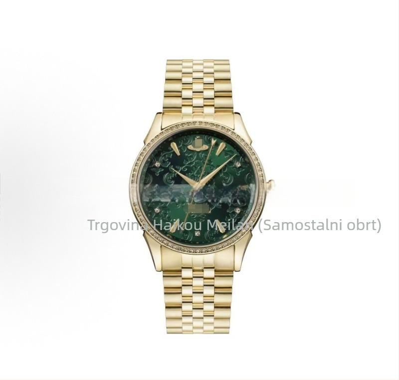 Sat Empress Pearl - Swiss ETA kvarcni mehanizam, kalendar, vodootpornost 30 m, safirno staklo, trodijelna biserna narukvica