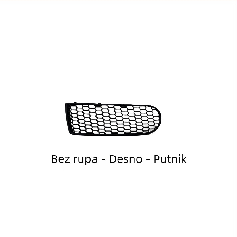 Prednji okvir svjetla za maglu Beetle 06-10 sa donjom rešetkom i reflektirajućom pločom (PP, 12V)