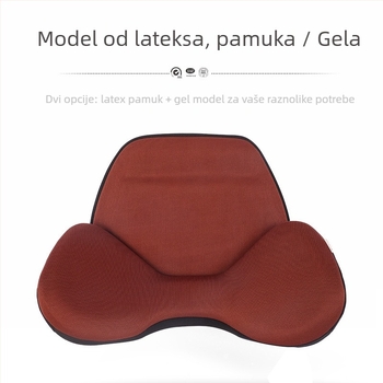 Anyicheju Auto hip i struk podrška jastuk — trodimenzionalni dizajn, navlaka Ice Silk, punilo Memory Cotton, jednobojna boja, prilagodljiv