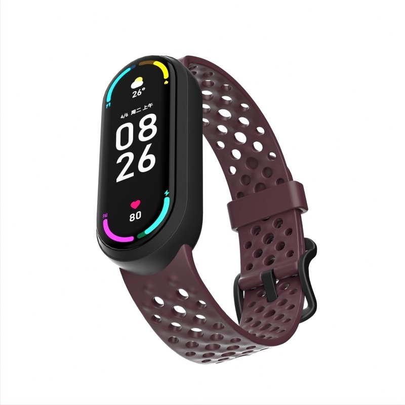 Silikonska narukvica za Xiaomi Mi Band, ugodan dodir, elastičan, vodootporan i otporan na znoj, modni dizajn