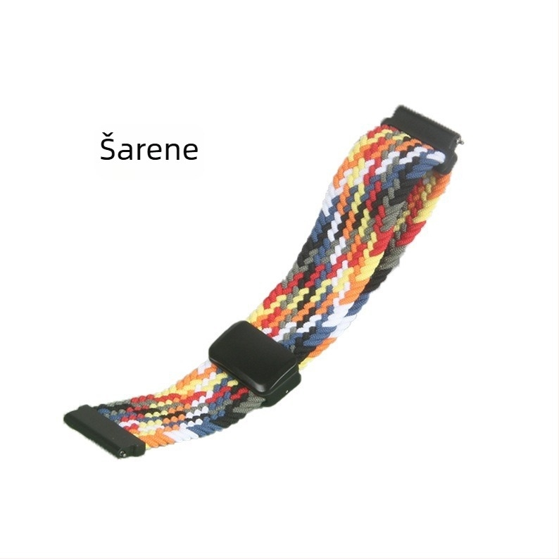 Najlonski pleteni kaiš za sat s magnetskom kopčom za Honor Watch 5 Pro, sportski stil, težina 15 g.