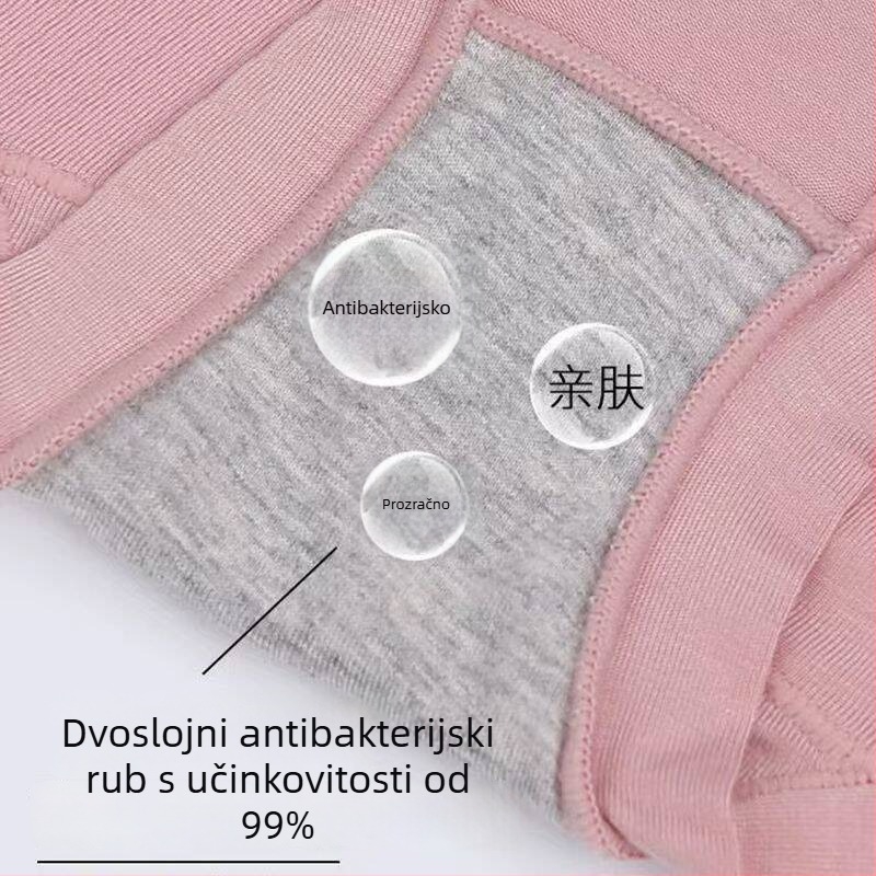 Modal donje rublje za žene s visokim strukom, oblikovanje tijela, antibakterijska gusset, pamukova podstava, životinjski uzorak, plus veličina