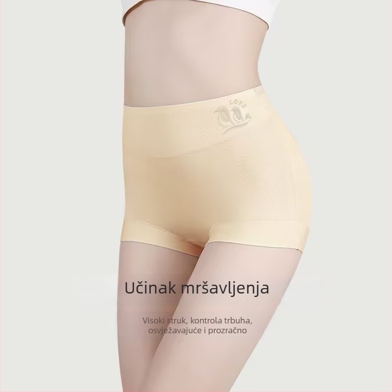Modal donje rublje za žene s visokim strukom, oblikovanje tijela, antibakterijska gusset, pamukova podstava, životinjski uzorak, plus veličina