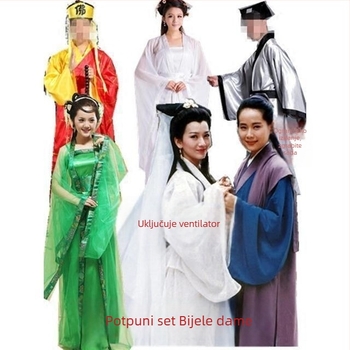 Kostim kineske opere za izvedbu – Xu Xian, Bai Suzhen, Fahai i Xiaoqing iz The Legend of the White Snake