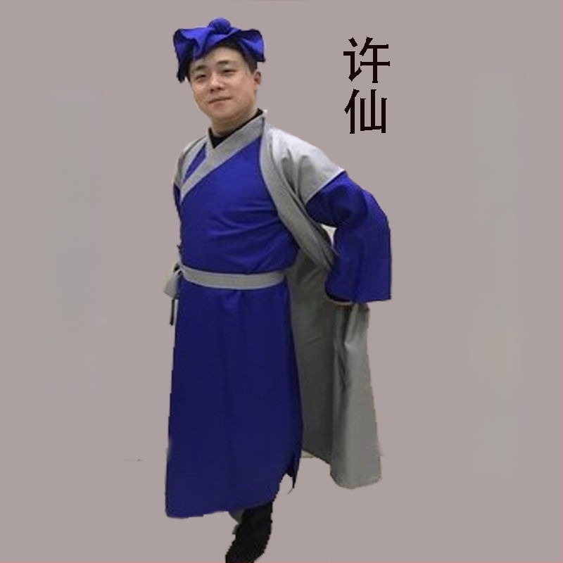 Kostim kineske opere za izvedbu – Xu Xian, Bai Suzhen, Fahai i Xiaoqing iz The Legend of the White Snake
