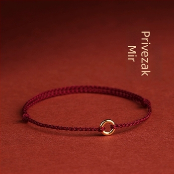 Narukvica od užeta – ručno pletena, nacionalni stil, unisex, ljeto 2023, brend DU