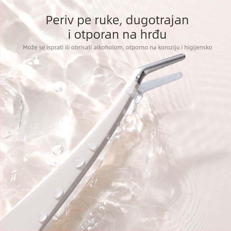 Pinzeta za lažne trepavice za početnike – visoka preciznost, nehrđajući čelik, podrijetlo Yangjiang