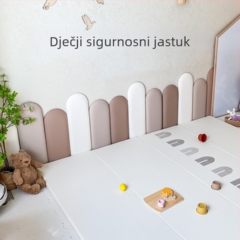 Pozadinski mekani zidni panel – PVC, moderno minimalistički stil, jedinstveni uzorak, prilagodljiva obrada, pogodno za dnevni boravak, spavaću sobu, ured, vanjske prostore