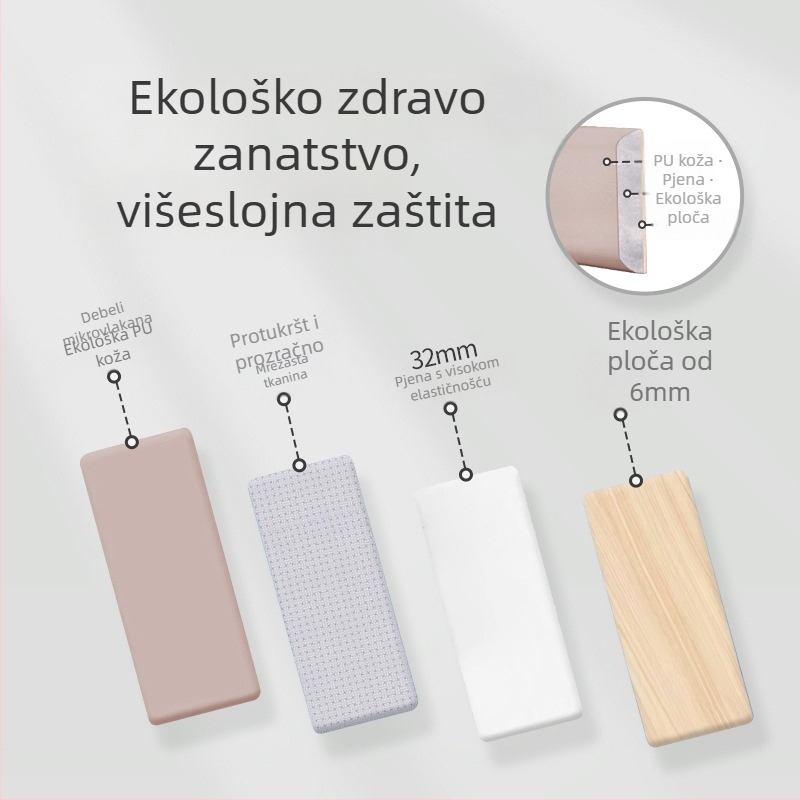 Pozadinski mekani zidni panel – PVC, moderno minimalistički stil, jedinstveni uzorak, prilagodljiva obrada, pogodno za dnevni boravak, spavaću sobu, ured, vanjske prostore
