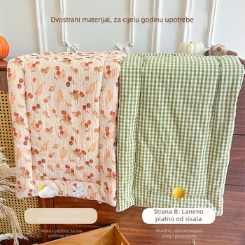 Jastučnica za dječji kolica – pamukasti jastučić za bebe 0–1 godina – namijenjeno djetetu