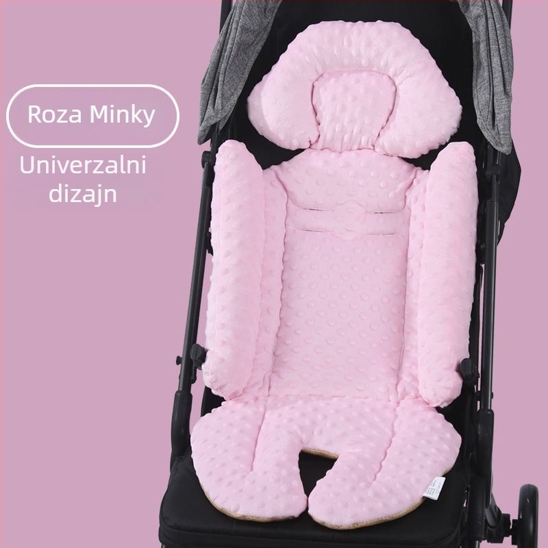 Podloga za kolica za bebe – bean velvet, univerzalna upotreba (kategorija: podloga za kolica; materijal: bean velvet; marka: Yishou)