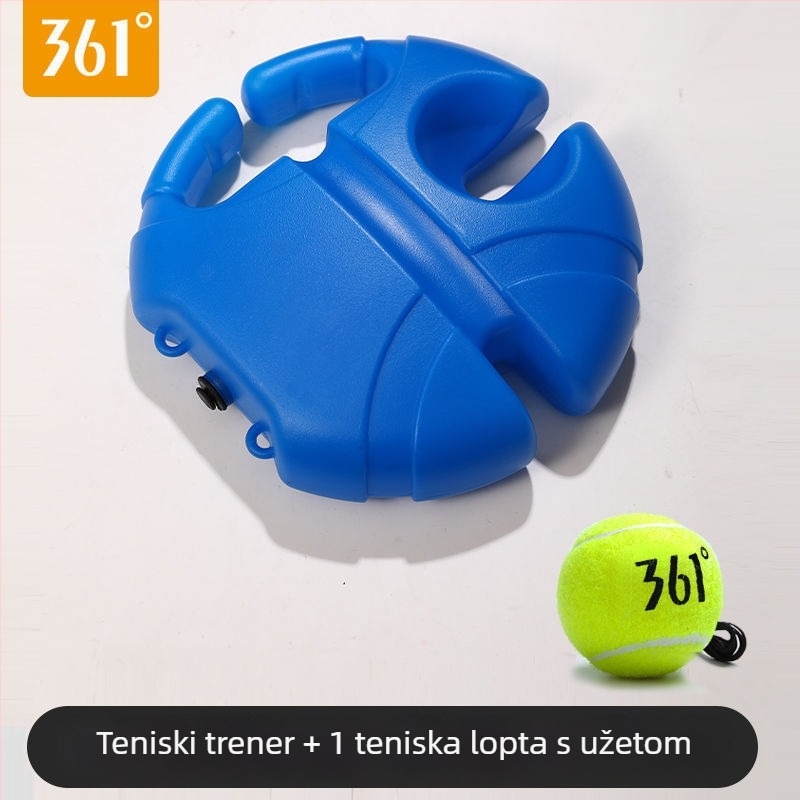 Tenis trener za solo odskoke, visoka elastičnost, samostalna igra, polipropilen