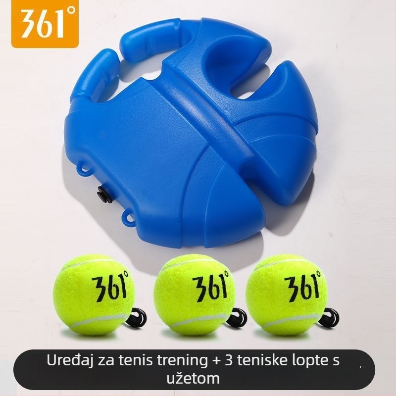 Tenis trener za solo odskoke, visoka elastičnost, samostalna igra, polipropilen