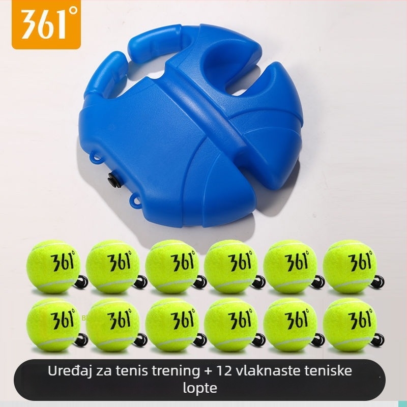 Tenis trener za solo odskoke, visoka elastičnost, samostalna igra, polipropilen