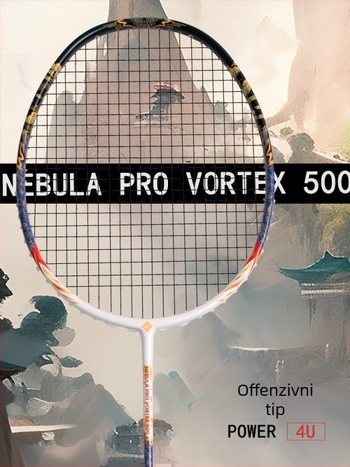 Guangyu Youlong 4U badminton raketa od karbonskih vlakana, ofenzivnog tipa, direktni udarac, težina 80–84 g, drška G-5, 1 paket