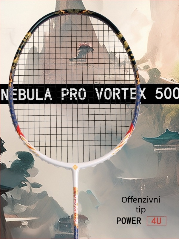 Guangyu Youlong 4U badminton raketa od karbonskih vlakana, ofenzivnog tipa, direktni udarac, težina 80–84 g, drška G-5, 1 paket