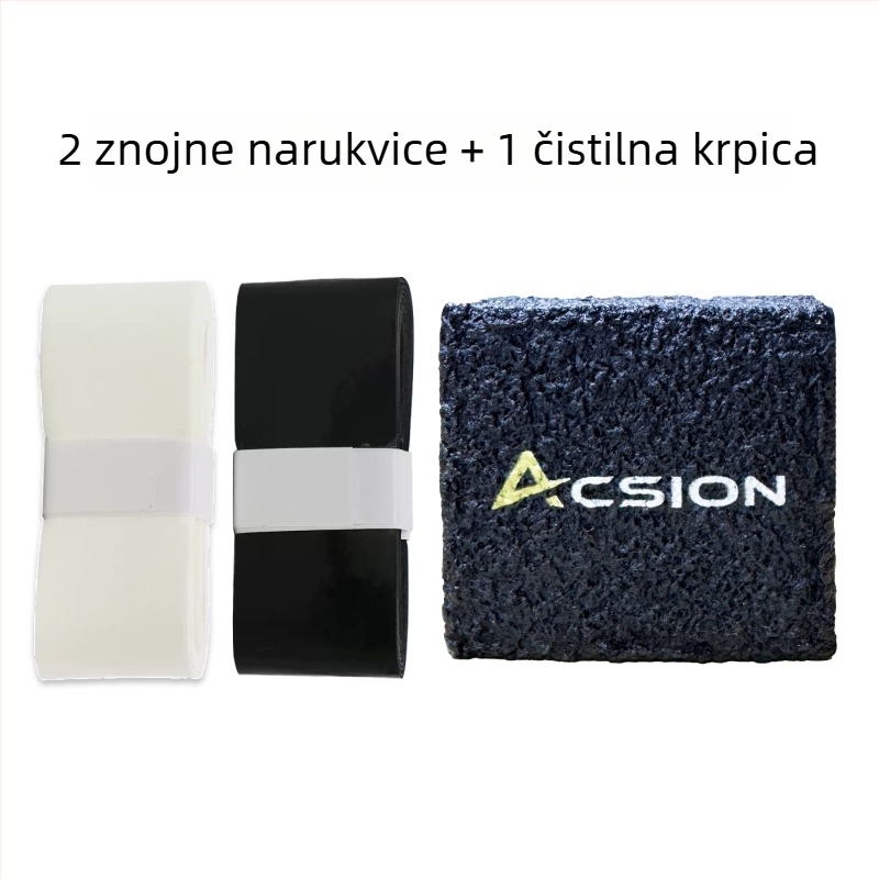 Grip traka za pickleball palicu, materijal: svilen cvijet, protuklizna, upija znoj, latex grip