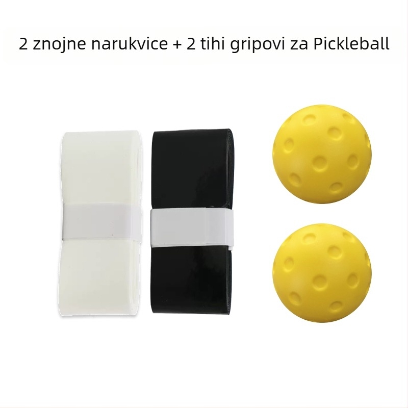 Grip traka za pickleball palicu, materijal: svilen cvijet, protuklizna, upija znoj, latex grip