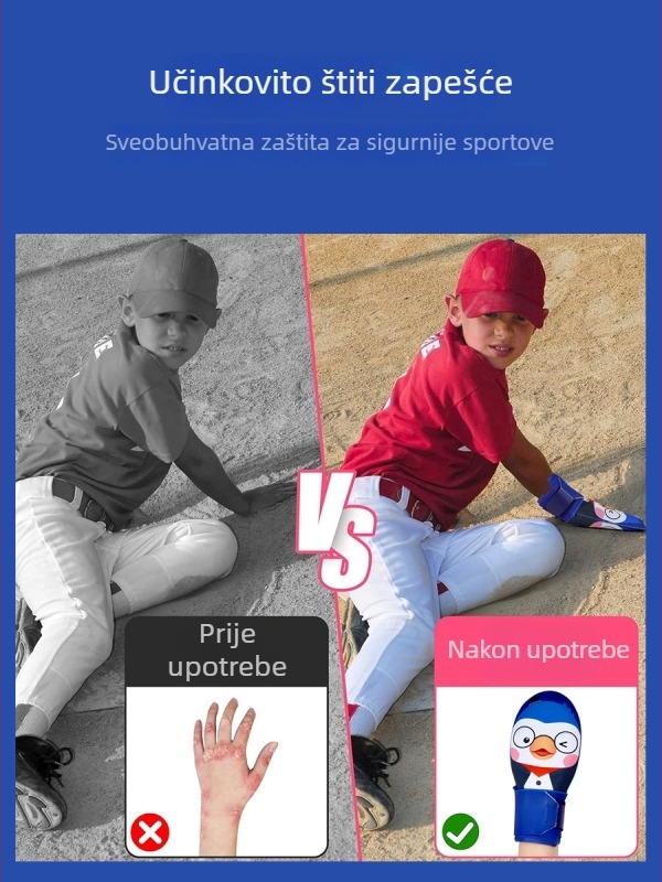 Fabricki prilagođene rukavice za klizanje u baseballu i softballu, trening za mlade