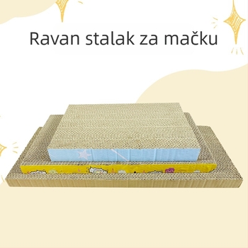 Ploča za grebanje mačaka, zaštita kauča od valovitog kartona, mačja igračka za mačiće, dodatna oprema za mačke, sladak stil