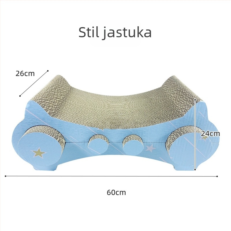 Ploča za grebanje mačaka, zaštita kauča od valovitog kartona, mačja igračka za mačiće, dodatna oprema za mačke, sladak stil