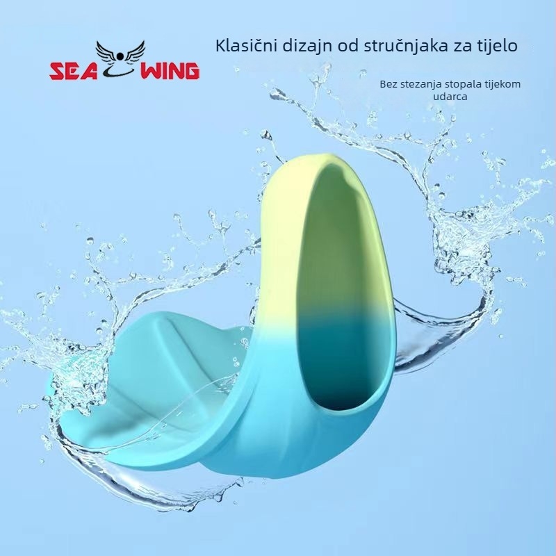 Silikonske peraje u obliku leptira za odrasle i djecu – trening peraja za slobodni stil i ronjenje