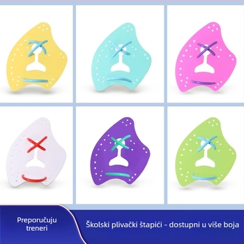 Ručni plivački peraja za trening plivanja, AX-stil, za odrasle i djecu, Materijal PP, Prilagodljivo, Druga kategorija