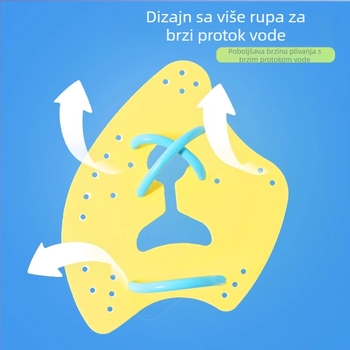 Ručni plivački peraja za trening plivanja, AX-stil, za odrasle i djecu, Materijal PP, Prilagodljivo, Druga kategorija