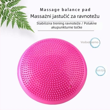 Joga PVC podloga za ravnotežu za rehabilitaciju i vježbanje ravnoteže, napuhujuća, 900 g, masažna lopta
