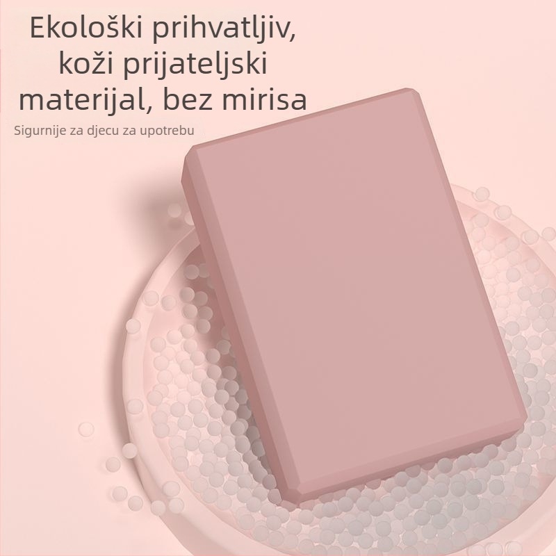 Avat's joga blok – blok visoke gustoće, ekološki pomoćni alat za jogu za odrasle i djecu