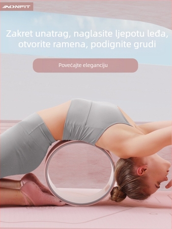 Kotač za jogu za početnike – profesionalna oprema za savijanje leđa, debljina: 6, materijal: svila, kategorija: kotač za jogu