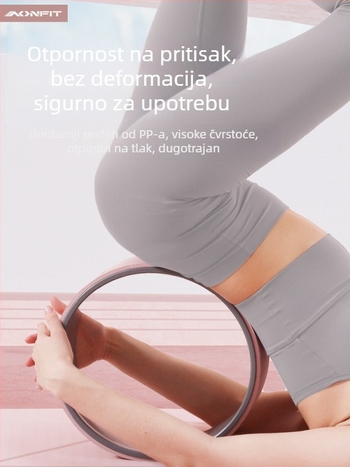 Kotač za jogu za početnike – profesionalna oprema za savijanje leđa, debljina: 6, materijal: svila, kategorija: kotač za jogu