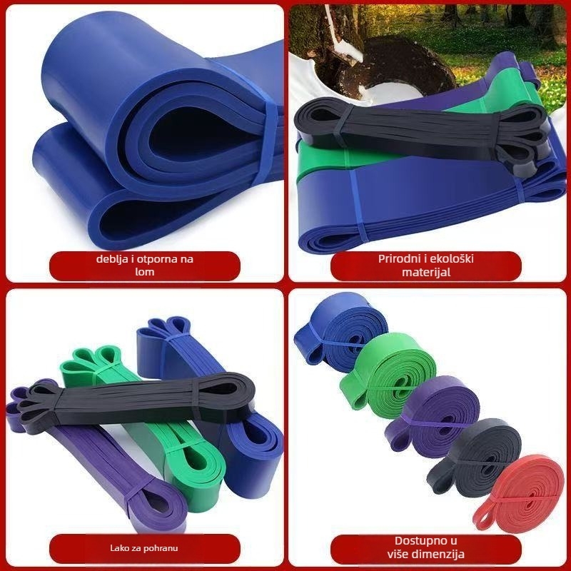 Set elastičnih traka za snagu i atletsku pripremu (Materijal: TPE; Značka: Bez marke; Tip: Elastična traka)