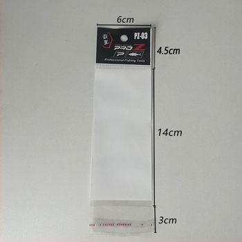 Vrećice za pakiranje ribarskih kuka s tiskom na kartici zaglavlja | Novi materijal | Opće pakiranje | Podrijetlo: Yiwu, Zhejiang