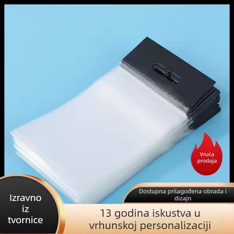 Vrećice za pakiranje ribarskih kuka s tiskom na kartici zaglavlja | Novi materijal | Opće pakiranje | Podrijetlo: Yiwu, Zhejiang