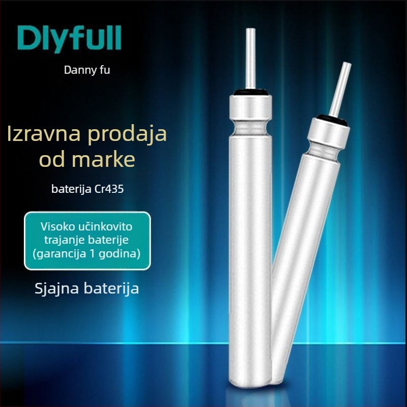 CR425 Sjajna baterija za ribolovni plovak, niklovano premazana — Power Source Danny Fu