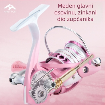 Špula za ribolov (spinning) — marka Haut ton/Haodun — dug domet bacanja — metalna špulа — paket od 40 komada