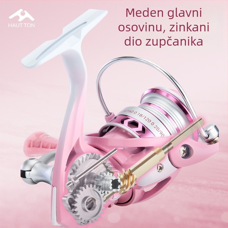 Špula za ribolov (spinning) — marka Haut ton/Haodun — dug domet bacanja — metalna špulа — paket od 40 komada