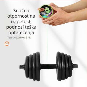 Kant PE 8-vlasična glavna ribarska najlona, 100 m