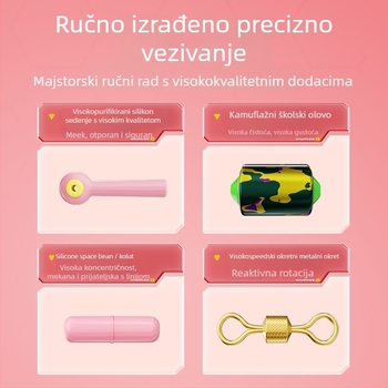 Glavna ribolovna linija, ojačana, bez čvorova, najlon, za ribolov na rijekama, jezerima i akumulacijama