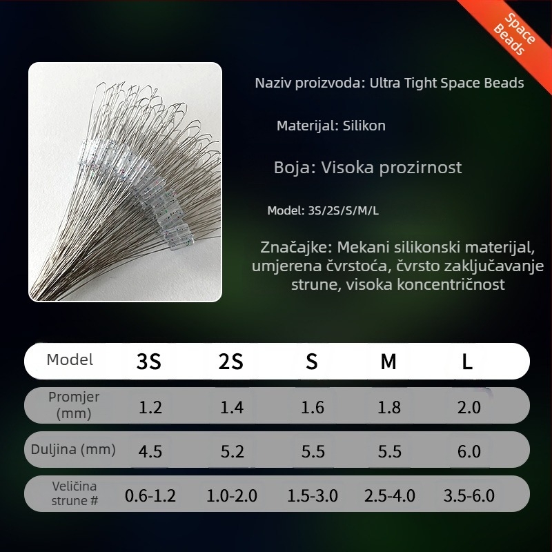 Silikonske svemirske perle za pecanje šarana – premium pakiranje na veliko