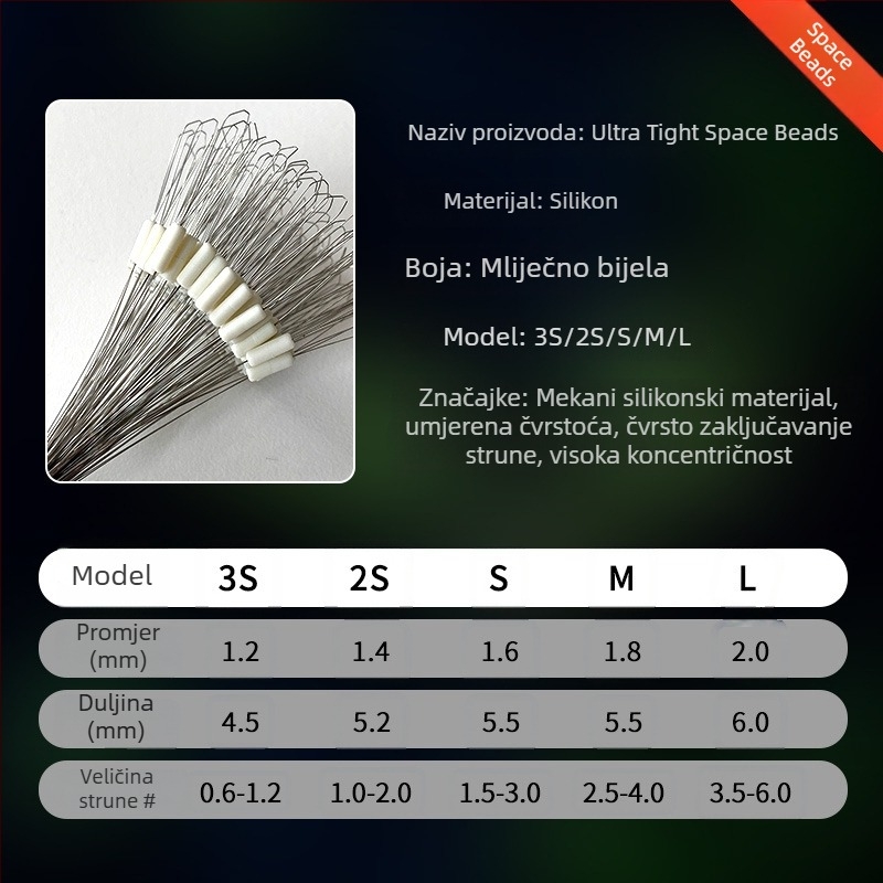 Silikonske svemirske perle za pecanje šarana – premium pakiranje na veliko
