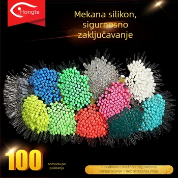 Silikonski Space Beans za glavnu ribarsku liniju — anti zaplitanje, visoka propusnost, ultra čvrste, podrijetlo Henan