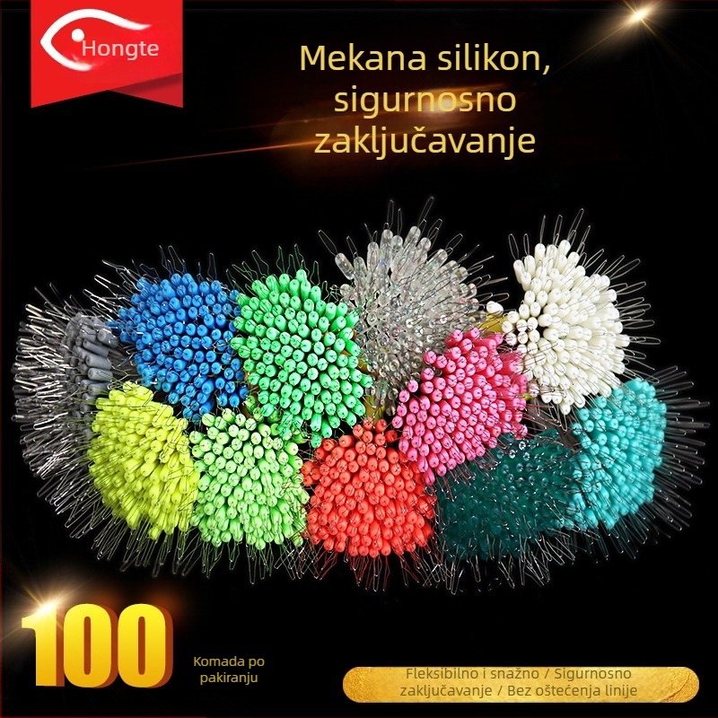 Silikonski Space Beans za glavnu ribarsku liniju — anti zaplitanje, visoka propusnost, ultra čvrste, podrijetlo Henan