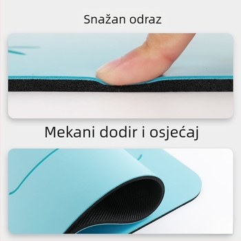 Joga podloga – prirodni kaučuk, 8 mm, linija asane