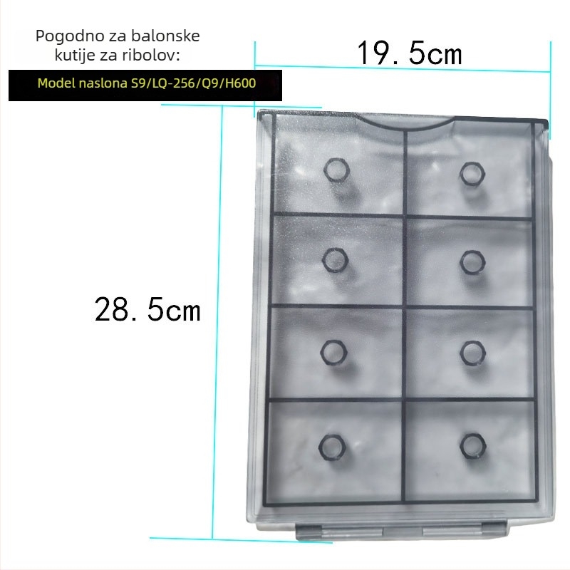 Komplet navlaka za sjedalo kutije za ribolov – univerzalna prilagodba, debeli dizajn, marka Consecutive ball, materijal plast