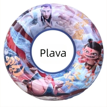 Dječji plivački prsten – Cartoon Nezha dizajn, otisnut uzorak, ekološki PVC, debljina PVC 17